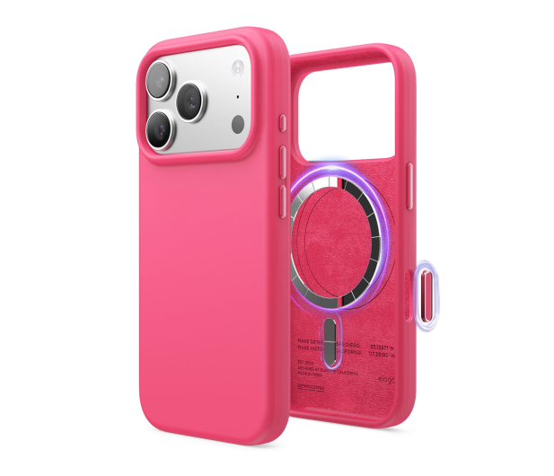 Elago Magsafe Silicon Case do iPhone 17 PRO Ice Pink ES17MSSC63PRO-IRED - 1360539 - zdjęcie